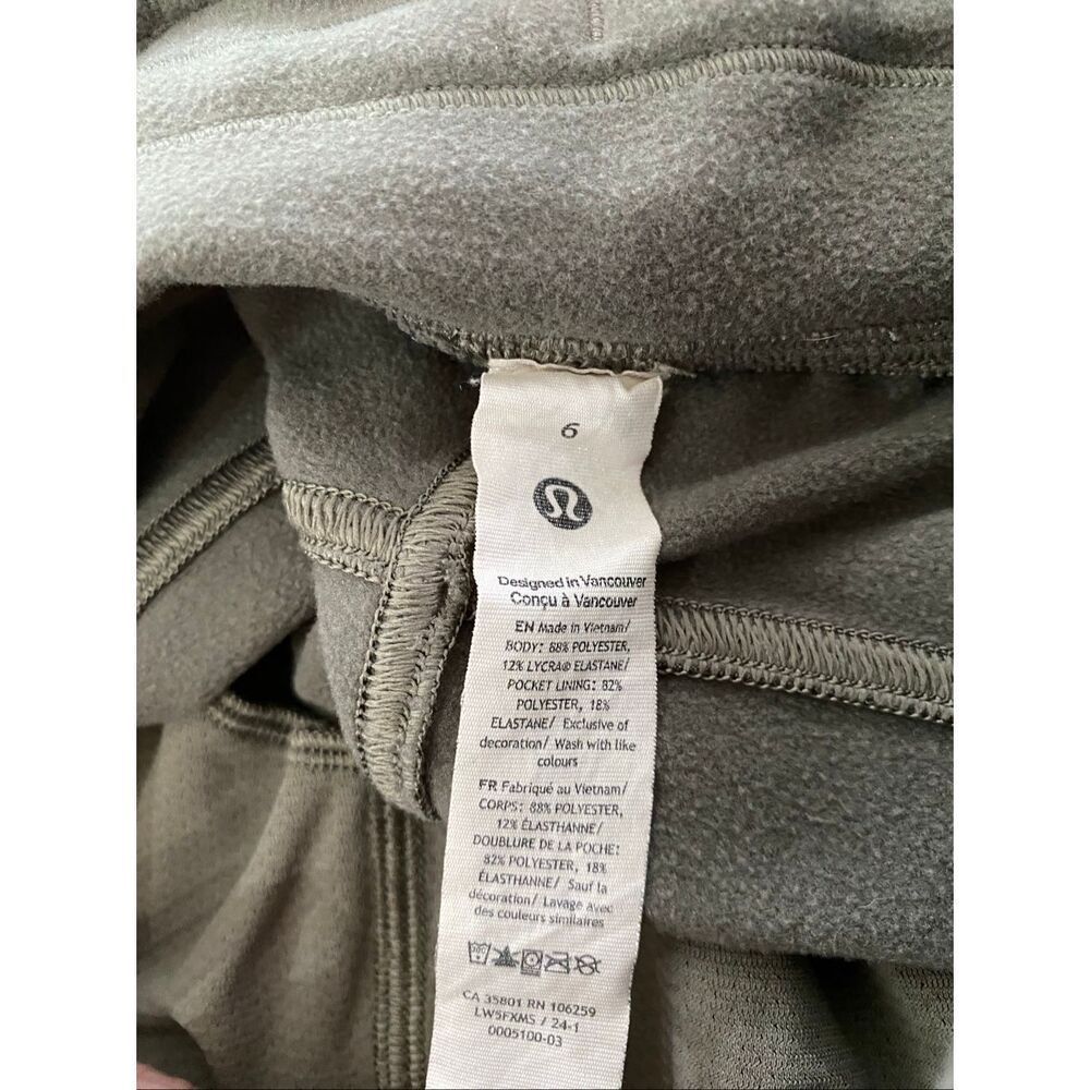 Lululemon Womens Athletic Jogger Leggings Sz 6 - Picture 4 of 6